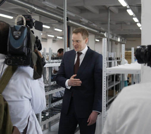 Посещение делегацией Росстата и журналистами шуйского завода «Аквариус»  (фото 15)