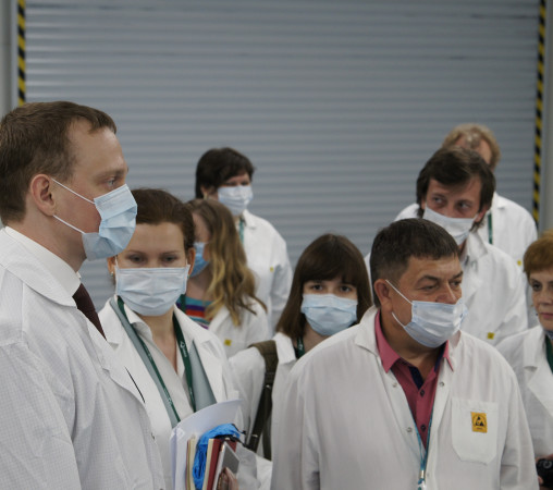 Посещение делегацией Росстата и журналистами шуйского завода «Аквариус»  (фото 24)